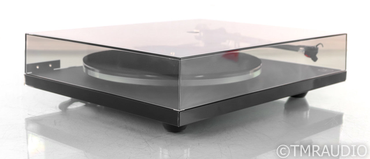 Rega Planar 6 Turntable; PL6; Black; Ania Pro MC Cart (Open Box w/ Warranty)
