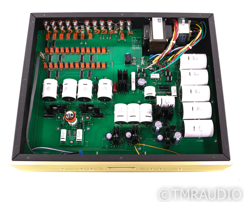 Conrad Johnson ET7 S2 Triode Line Stage Stereo Preamplifier; Remote; MM Phono