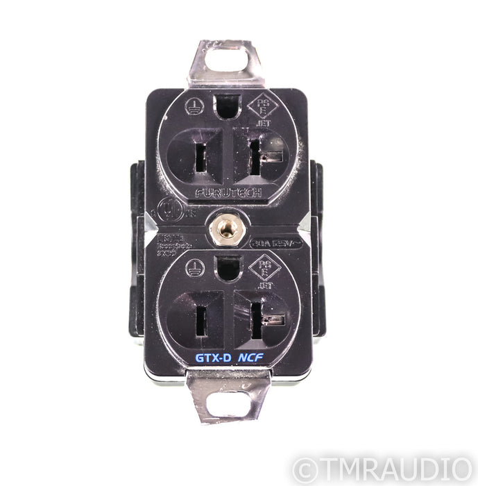 Furutech GTX-D NCF In-Wall AC Power Outlet; GTXD; Black