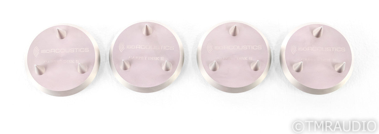 IsoAcoustics Gaia I Carpet Disks; Isolation Spikes Platform; Set of 4
