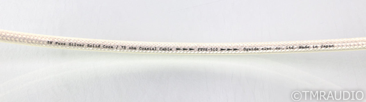 Oyaide DB-510 BNC Digital Coaxial Cable; Single 0.7m Interconnect; DB510