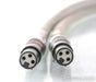 Acoustic Zen Zero Crystal Silver Reference II XLR Cables; 1m Pair Interconnects