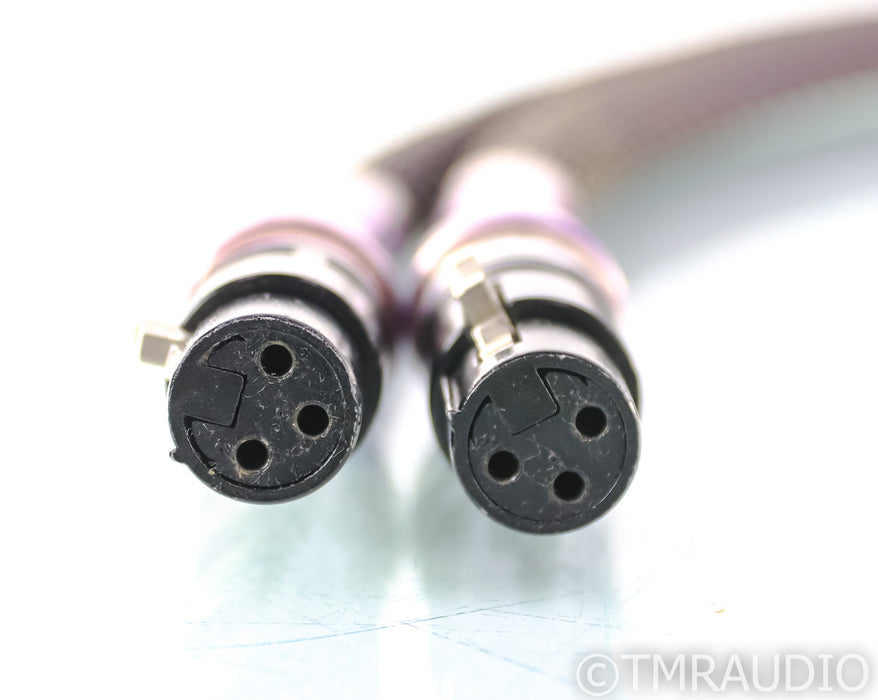 Acoustic Zen Zero Crystal Matrix Reference II XLR Cables; 1m Pair Interconnects