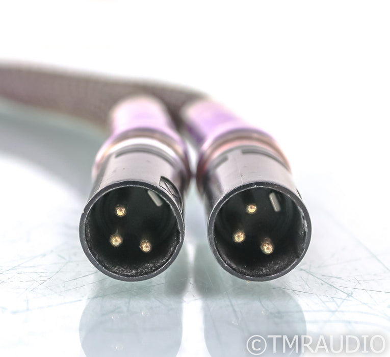 Acoustic Zen Zero Crystal Matrix Reference II XLR Cables; 1m Pair Interconnects