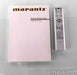 Marantz SA-15S2 CD / SACD Player; SA15S2; Remote