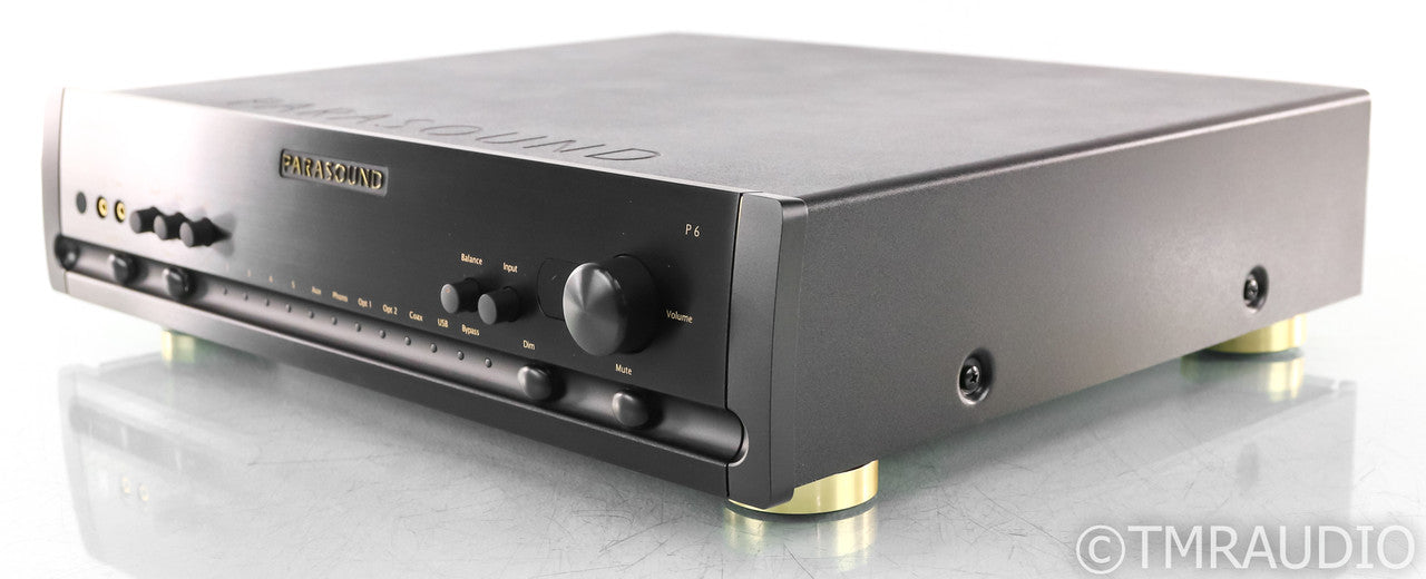 Parasound Halo P6 2.1 Channel Preamplifier; P-6; DAC; Black; Remote