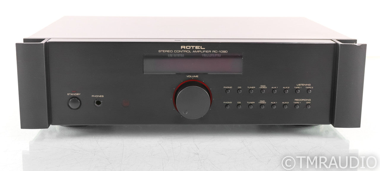 Rotel RC-1090 Stereo Preamplifier; RC1090; Black; Remote; MM / MC Phono