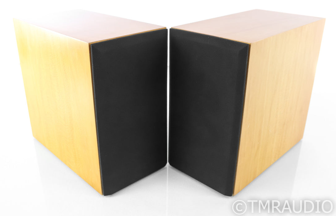 Red Rose Music Rosebud Bookshelf Spekers; Cherry Pair; AS-IS (Damaged Ribbon)