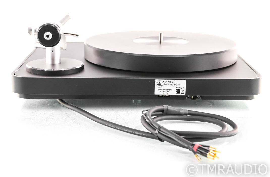 Clearaudio Concept Belt Drive Turntable; Satisfy Kardan Tonearm (No Cartridge)