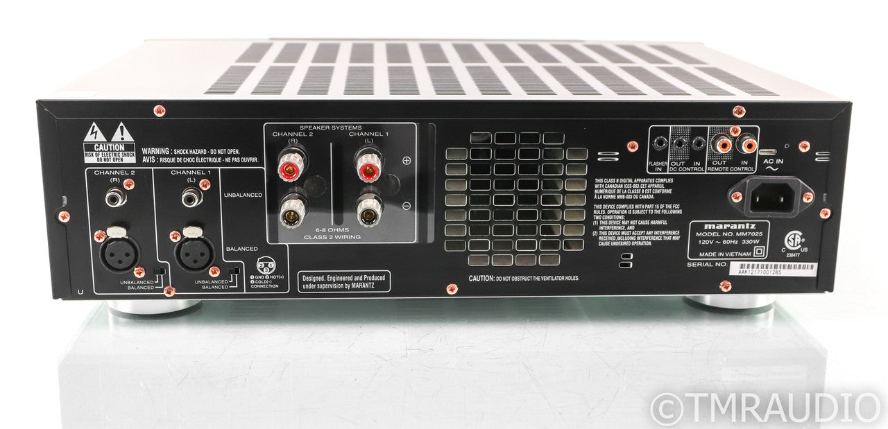 Marantz MM7025 Stereo Power Amplifier; MM-7025