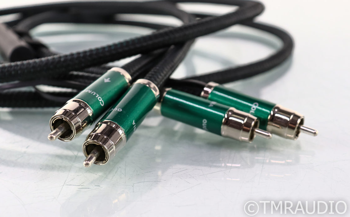 AudioQuest Columbia RCA Cables; 1.5m Pair Interconnects; 72v DBS