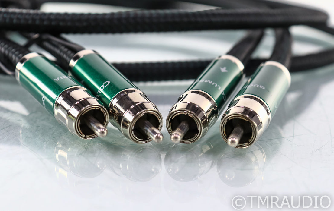 AudioQuest Columbia RCA Cables; 1.5m Pair Interconnects; 72v DBS