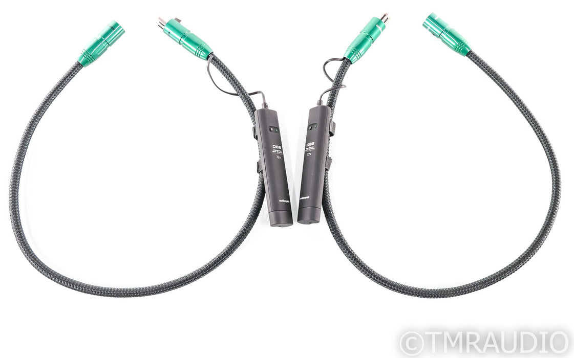 AudioQuest Columbia XLR Cables; 0.75m Pair Balanced Interconnects; 72v DBS