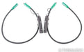 AudioQuest Columbia XLR Cables; 0.75m Pair Balanced Interconnects; 72v DBS
