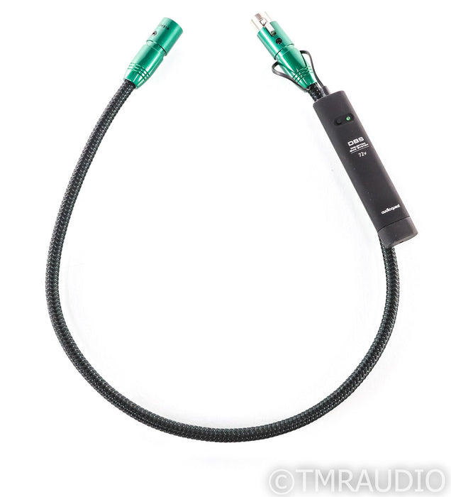 AudioQuest Columbia XLR Cable; Single 0.75m Balanced Interconnect; 72v DBS