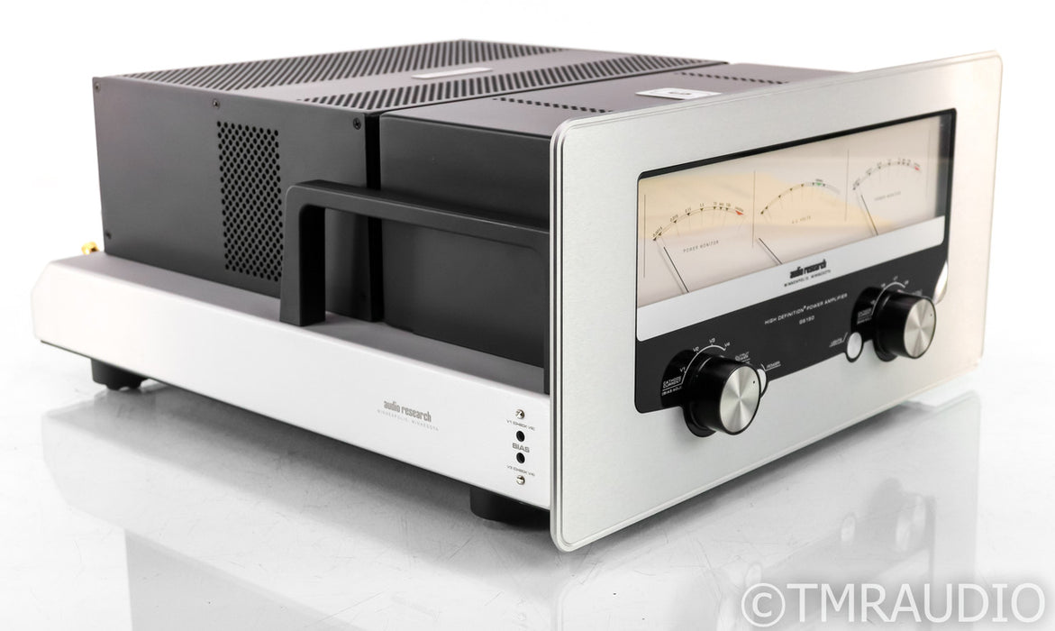 Audio Research GS150 Stereo Tube Power Amplifier; GS-150; Silver