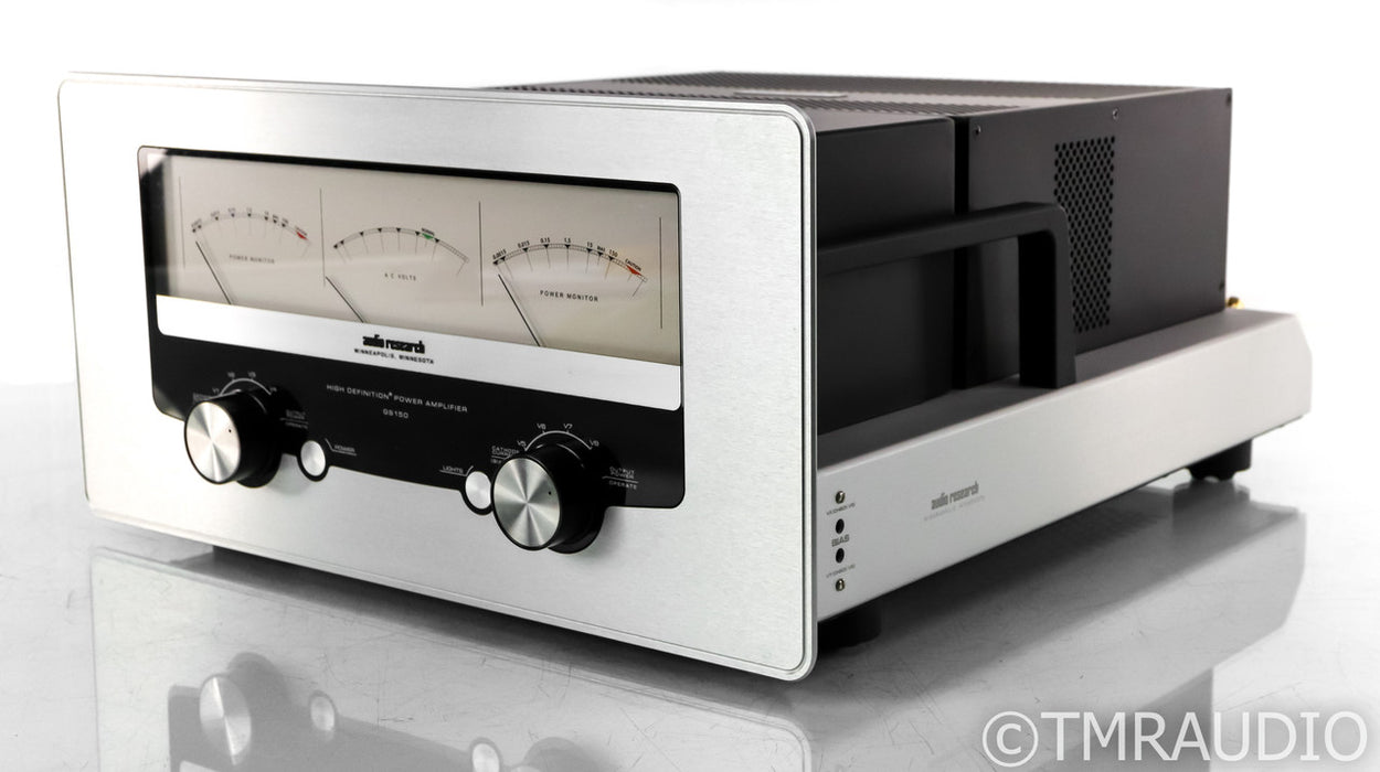 Audio Research GS150 Stereo Tube Power Amplifier; GS-150; Silver