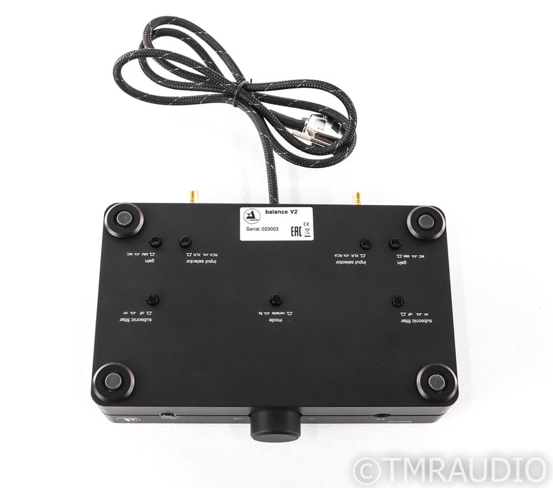 Clearaudio Balance V2 MM / MC Phono Preamplifier; Black