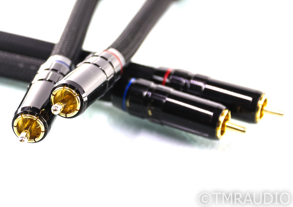 Transparent Audio Super RCA Cables; 1m Pair Interconnects; Gen 5