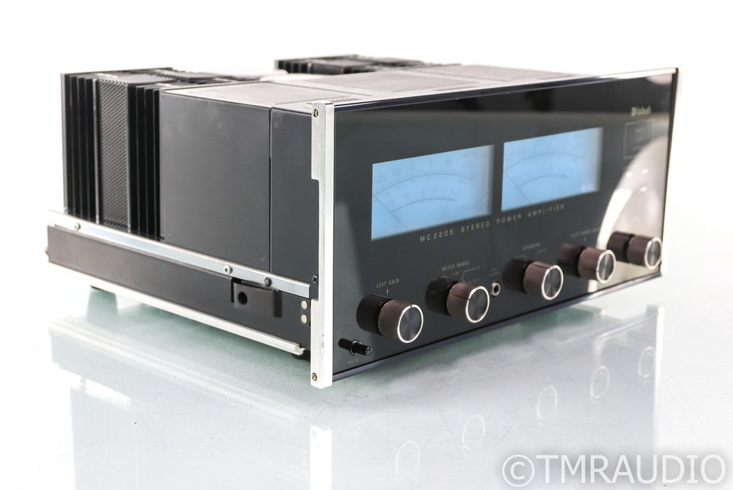 McIntosh MC2205 Vintage Stereo Power Amplifier; MC-2205 (1/1)