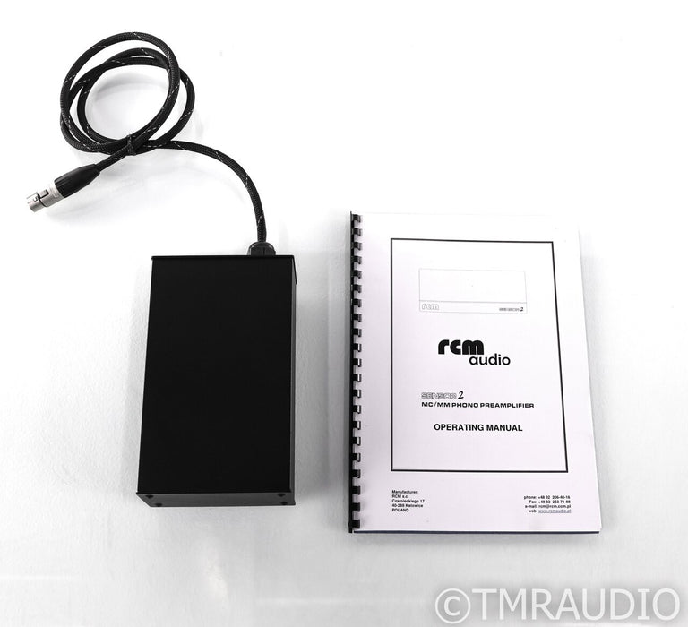 RCM Sensor 2 MM / MC Phono Preamplifier; Furutech IEC Inlet/RCA Inputs/Fuse
