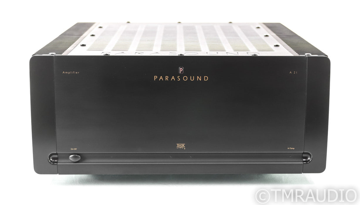 Parasound Halo A21 Stereo Power Amplifier; A 21; Black