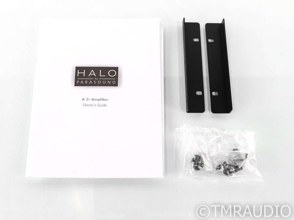 Parasound Halo A21 Stereo Power Amplifier; A 21; Black