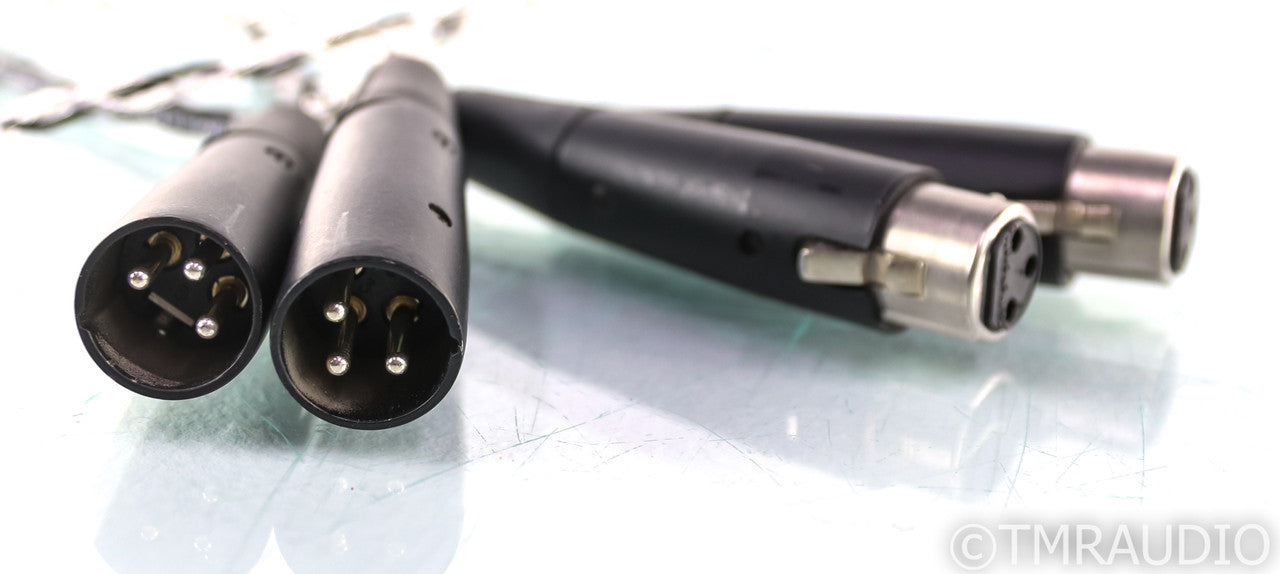 Kimber Kable Silver Streak XLR Cables; 1m Pair Balanced Interconnects