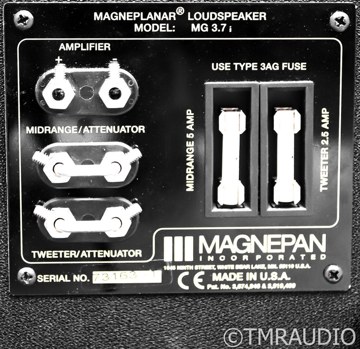 Magnepan MG 3.7i Magnetic Planar Floorstanding Speakers