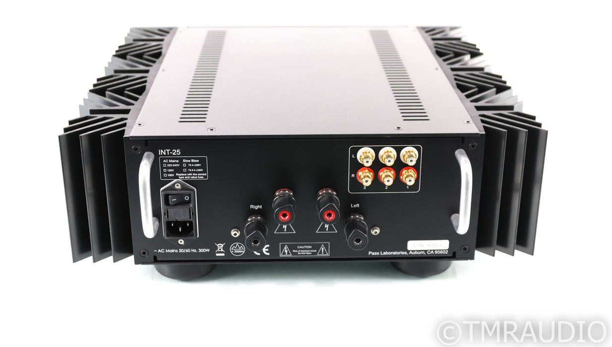 Pass Labs INT-25 Stereo Integrated Amplifier; INT25; Remote