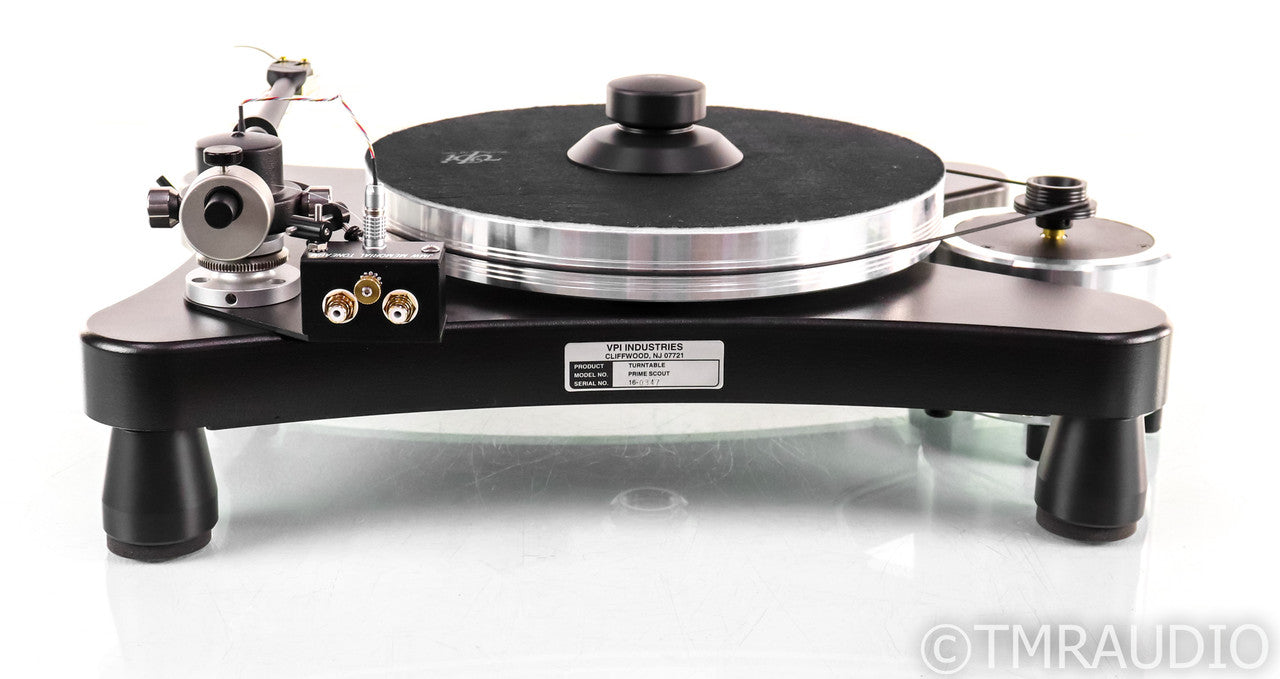 VPI Prime Scout Belt Drive Turntable; Audio-Technica AT33Sa MC Cartridge