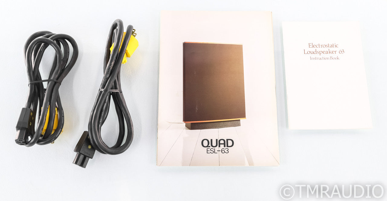 Quad ESL-63 Vintage Electrostatic Speakers