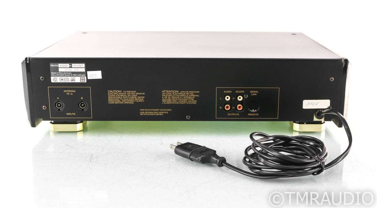 Revox B 260-S Vintage FM Tuner; B260S; Remote