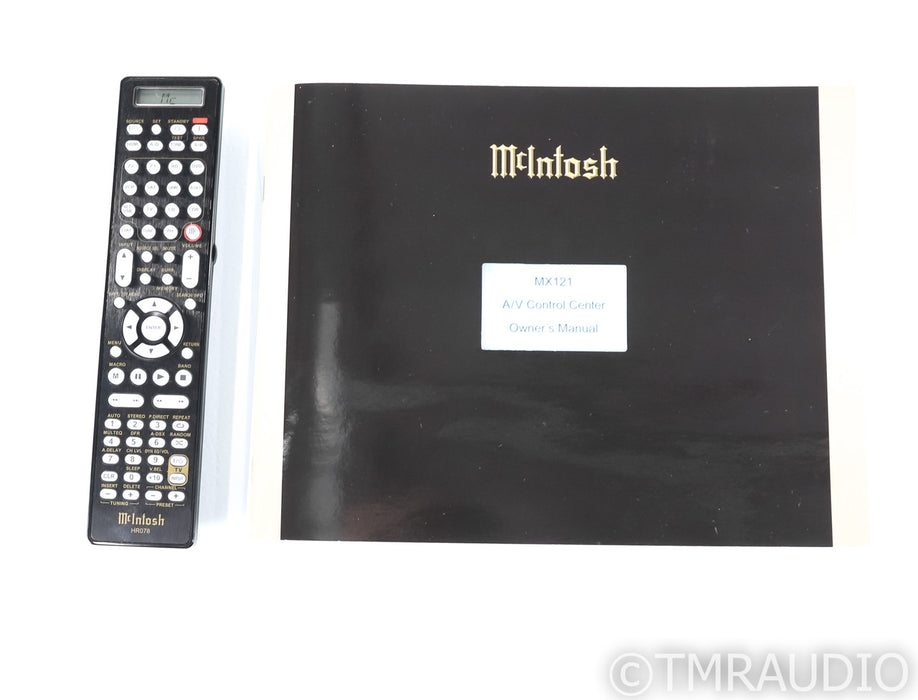 McIntosh MX121 7.1 Channel Home Theater Processor; MX-121; Remote