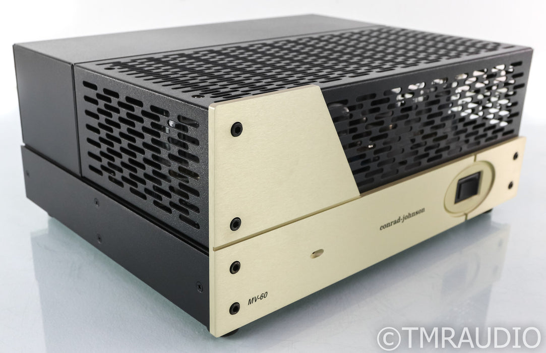 Conrad Johnson MV-60SE Stereo Tube Power Amplifier; MV60 SE; Special Edition