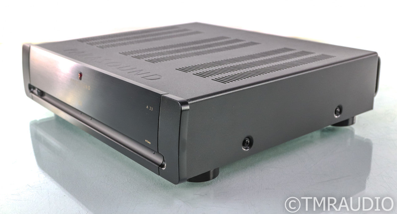 Parasound Halo A23 Stereo Power Amplifier; A-23; Black