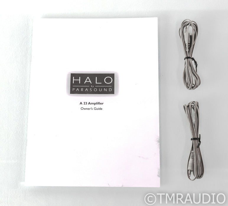 Parasound Halo A23 Stereo Power Amplifier; A-23; Black