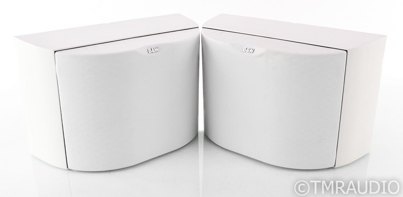 B&W DS6 Dipole Surround / On-Wall Speakers; Matte White Pair; DS-6