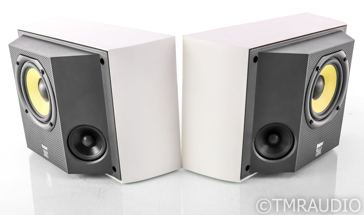 B&W DS6 Dipole Surround / On-Wall Speakers; Matte White Pair; DS-6