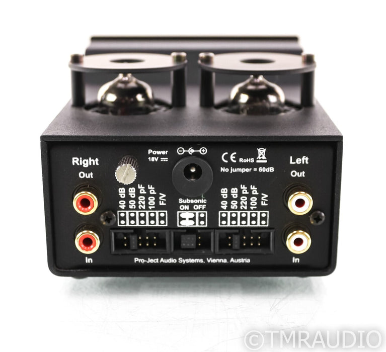 Pro-Ject Tube Box DS MM / MC Phono Preamplifier; Black