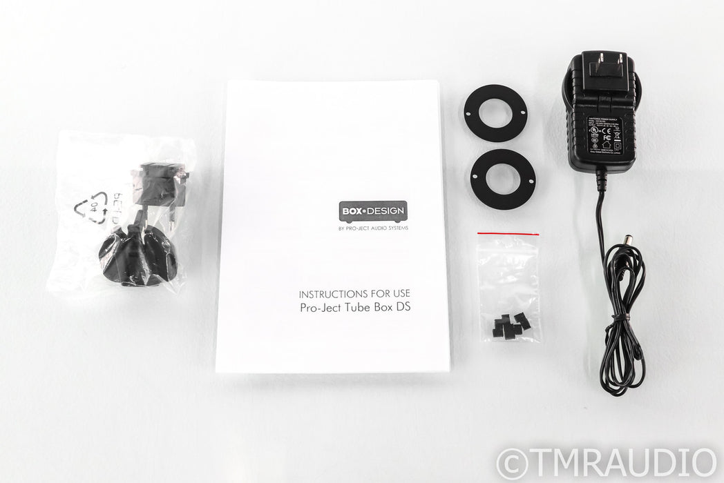 Pro-Ject Tube Box DS MM / MC Phono Preamplifier; Black