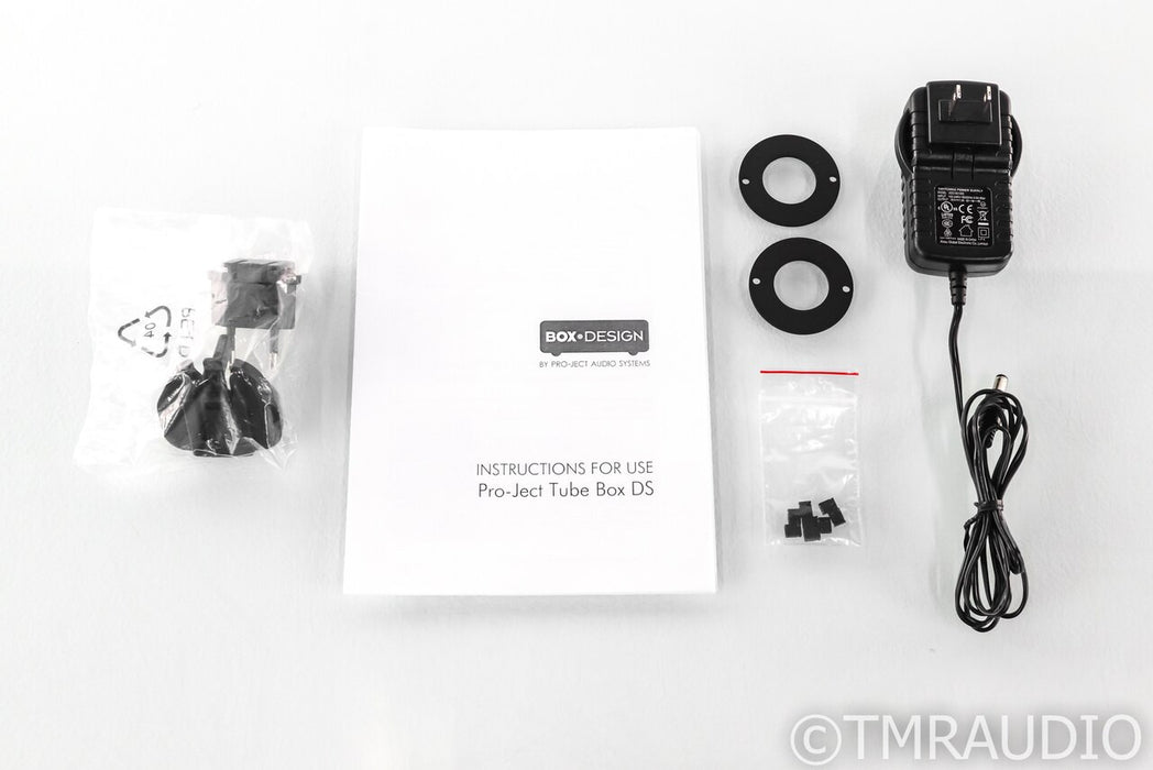 Pro-Ject Tube Box DS MM / MC Phono Preamplifier; Black