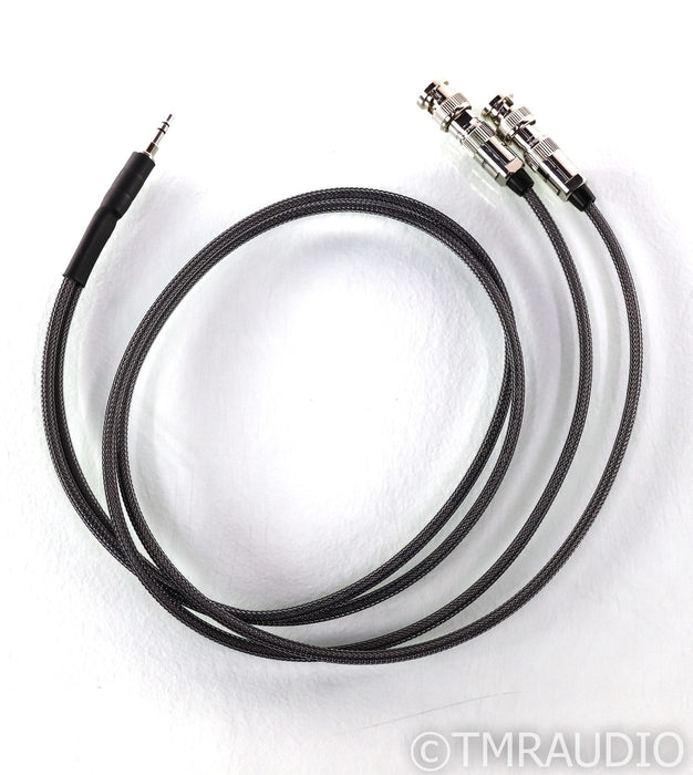 Moon Audio Black Dragon Dual BNC to 3.5mm Cable; 3ft Digital Interconnect; Chord