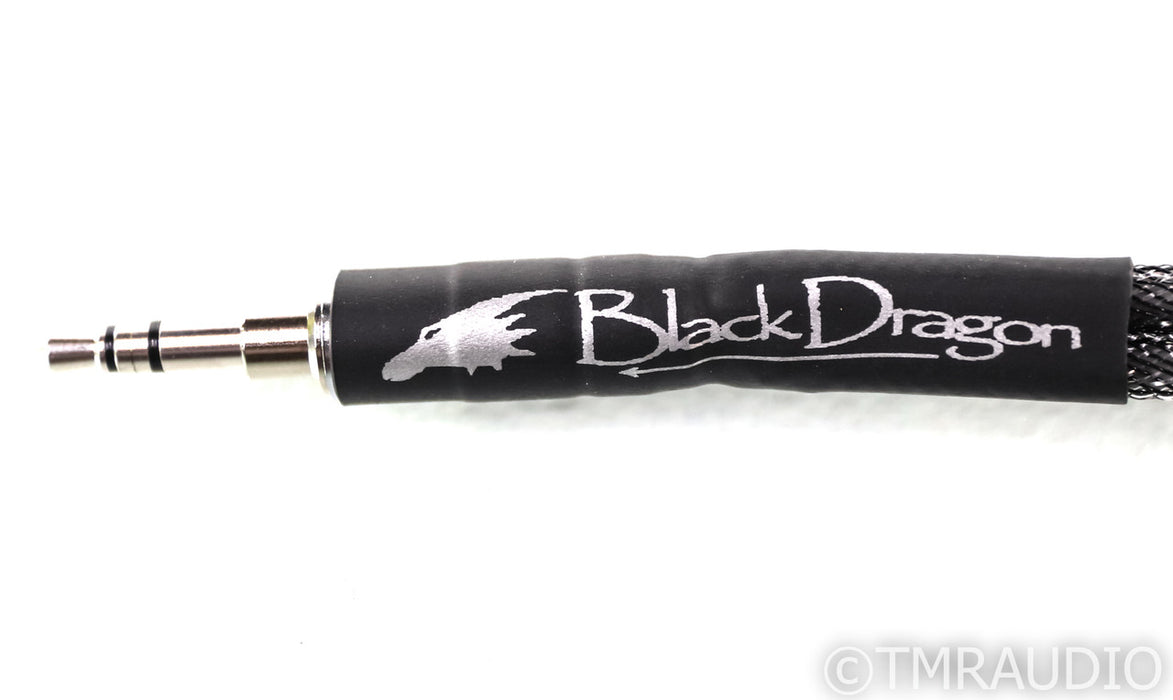 Moon Audio Black Dragon Dual BNC to 3.5mm Cable; 3ft Digital Interconnect; Chord