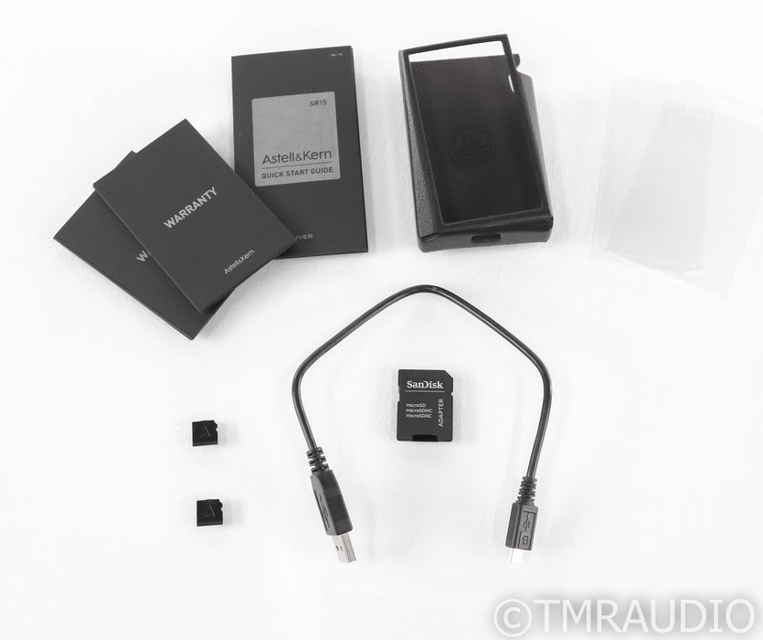 Astell & Kern A&norma SR15 Portable Music Player; 64GB w/ Leather Case