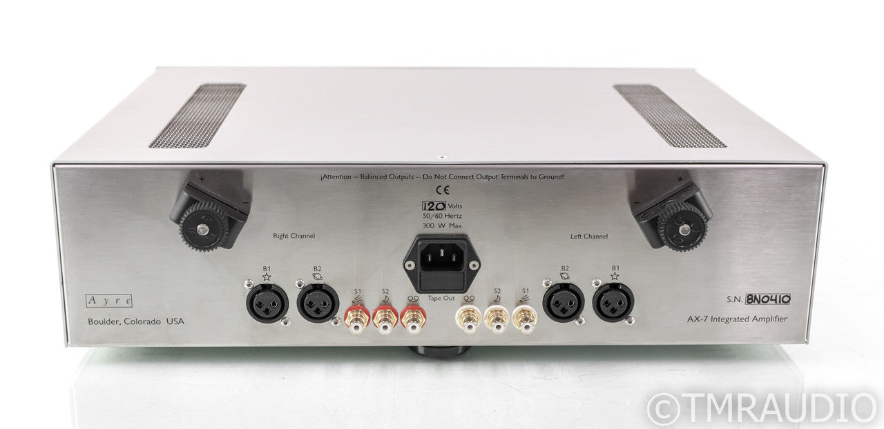 Ayre AX-7e Stereo Integrated Amplifier; Remote; Evolution