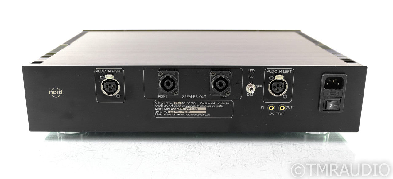 Nord Acoustics One NC500 DM Mk II Stereo Power Amplifier; NC500DM; Upgraded