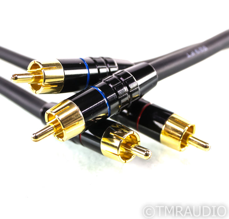 Transparent MLPH10 MusicLink Phono RCA Cables; 10ft Pair Interconnects w/ Ground
