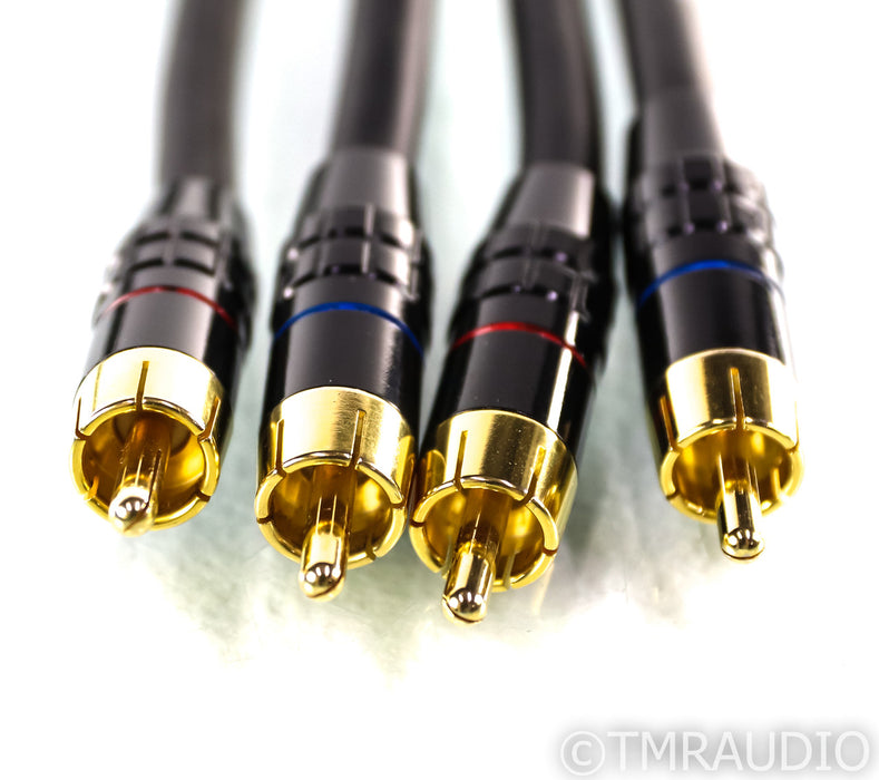 Transparent MLPH10 MusicLink Phono RCA Cables; 10ft Pair Interconnects w/ Ground