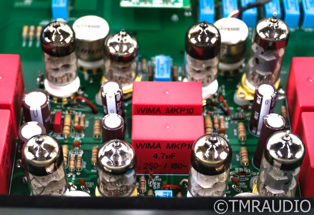 Vincent SA-T7 Stereo Tube Preamplifier; SA T7; Black; Blohbaum System